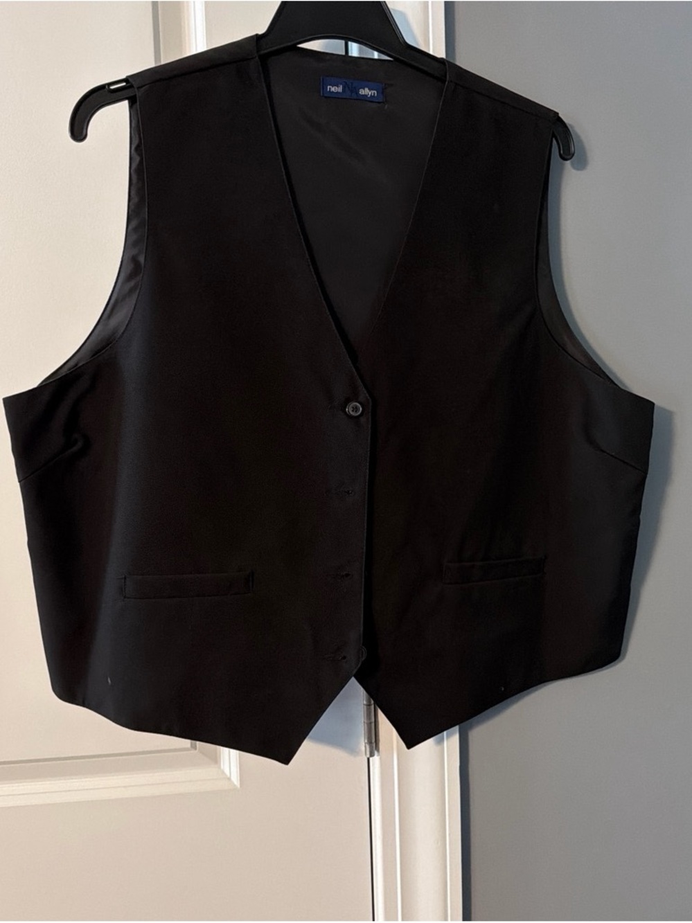 Neil Allyn Black Dress Vest